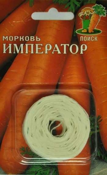 Морковь Император, лента 8м Поиск