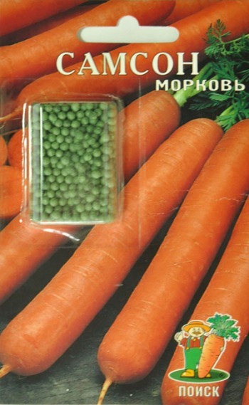 Морковь Самсон, драже 300шт Поиск