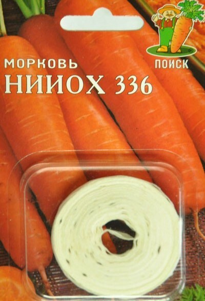 Морковь НИИОХ 336, лента 8м Поиск