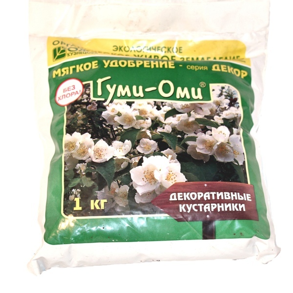 Удобрение Гуми-Оми Декоративные кустарники, 1кг Башинком