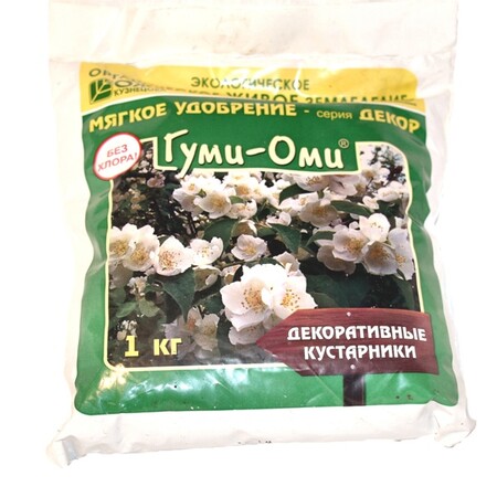 Удобрение Гуми-Оми Декоративные кустарники, 1кг Башинком