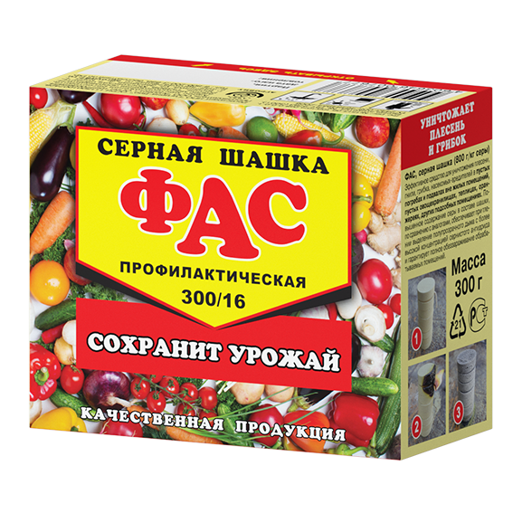 Шашка серная ФАС профилактическая, 300г