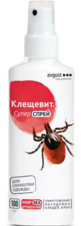 Клещевит Супер спрей, для обработки одежды от иксодовых клещей, 100мл Август