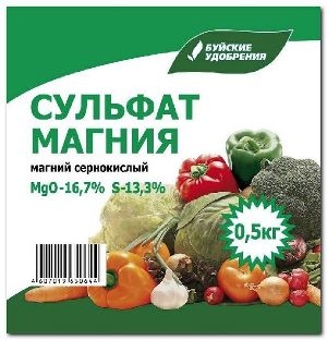 Удобрение Сульфат магния, 0,5кг БХЗ