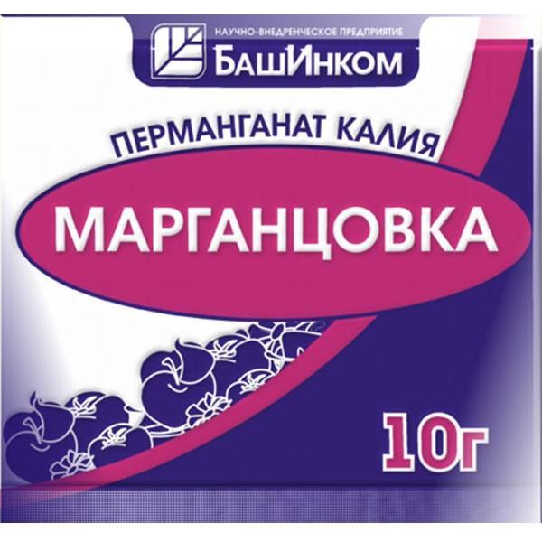 Перманганат калия (марганцовка), 10г