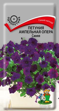 Петуния ампельная Опера Синяя, 5шт Поиск