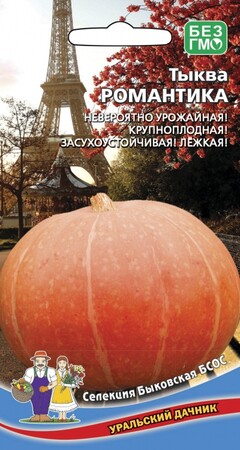 Тыква Романтика, 6шт Уральский дачник