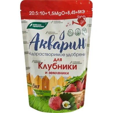 Удобрение Акварин для клубники и земляники, 0,5кг БХЗ