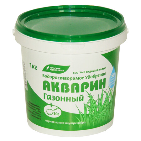 Удобрение Акварин газонный, 1кг БХЗ